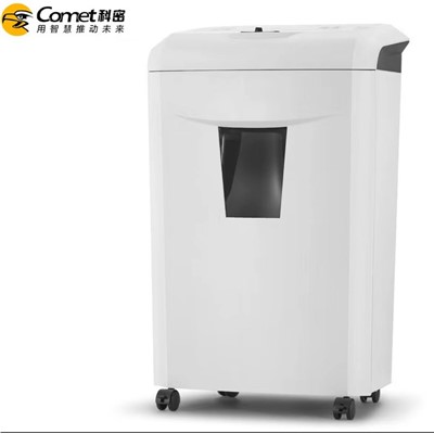 科密 (comet) DS06 碎紙機(jī) 4級(jí)保密 單次碎紙15張25L大容量可碎卡光盤(pán)訂書(shū)針持續(xù)碎紙15分鐘 辦公商用